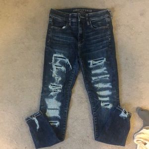 meridian eagle “super super stretch jeans”